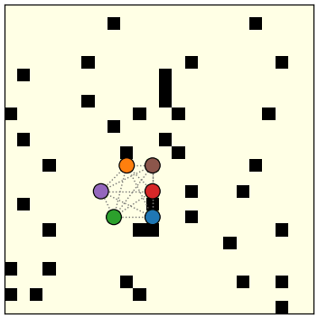 planner on cluttered map